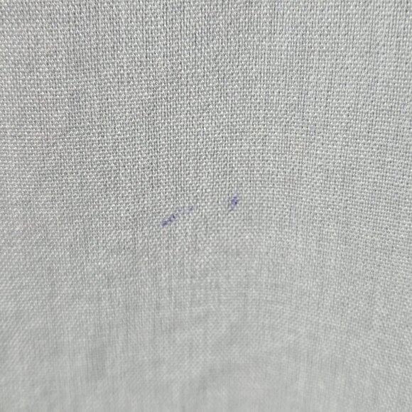 Soft Surroundings Size XL 100% Silk Light Blue Gray Tunic Scoop Neck Keyhole Bk - Picture 4 of 10